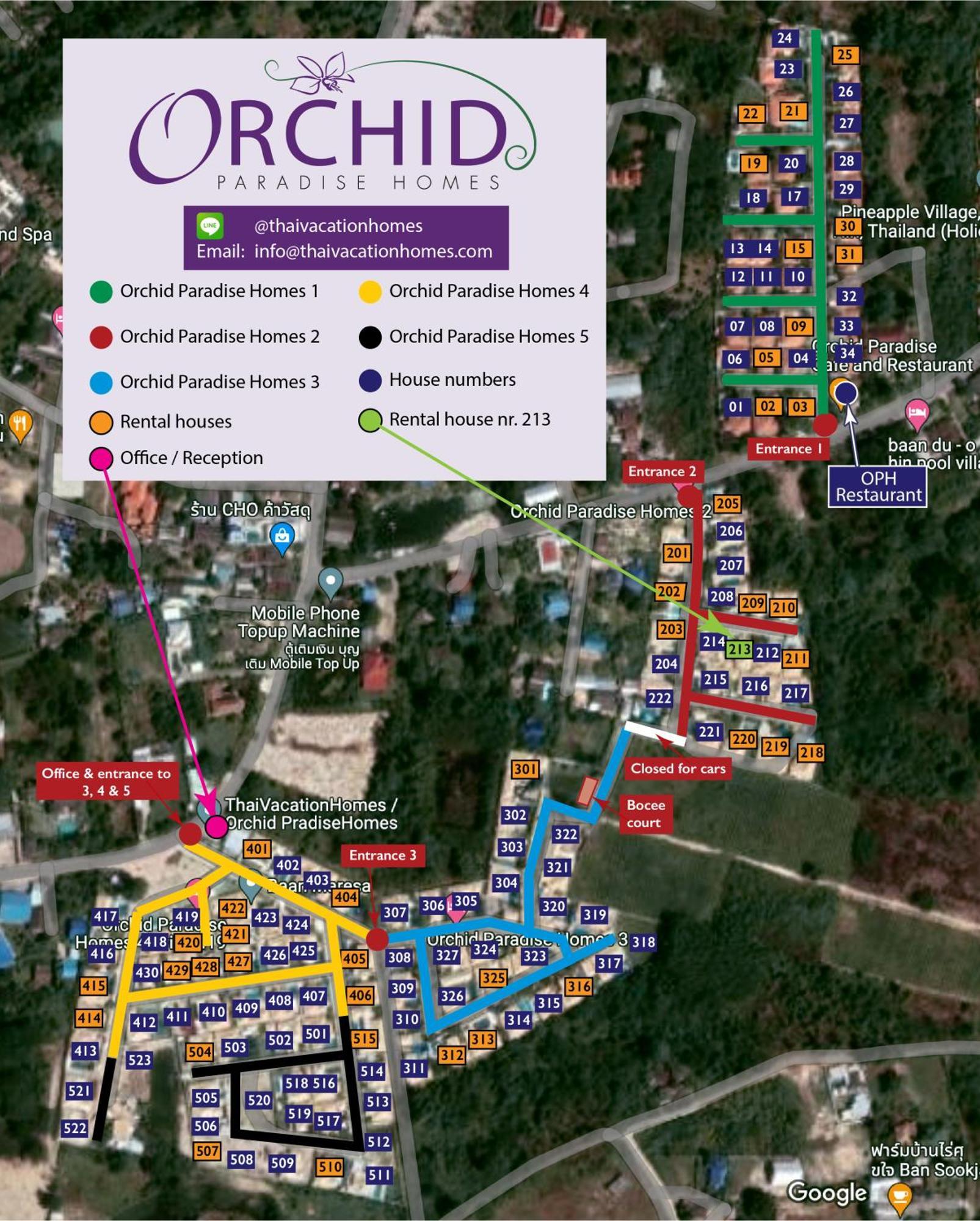 Villa Orchid Paradise Homes Opv 213 Hua Hin